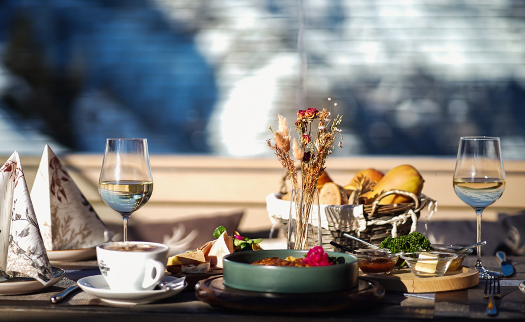 Aussicht + Erlebnis + Genuss