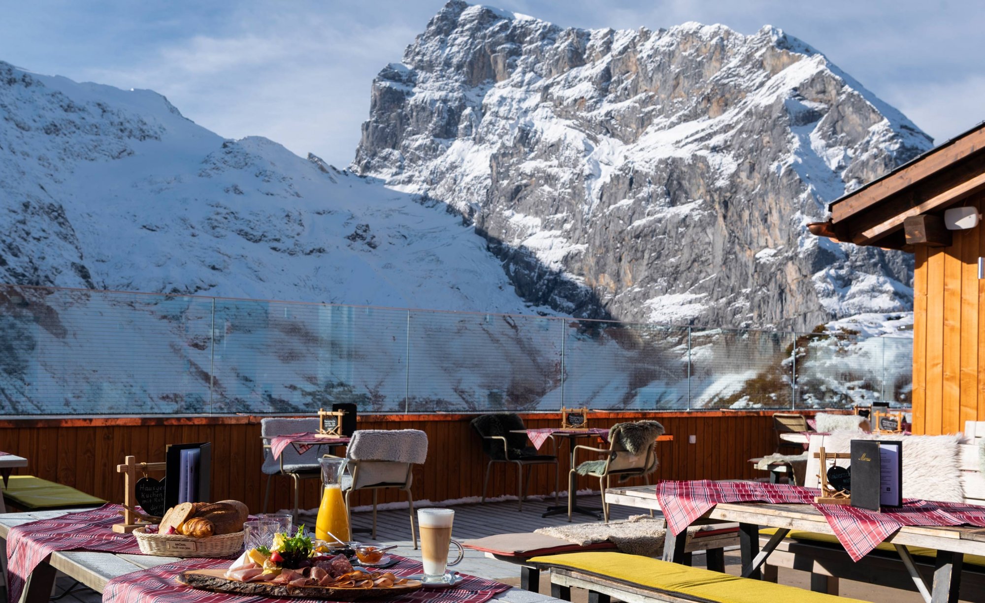 on the most beautiful sun terrace above Engelberg